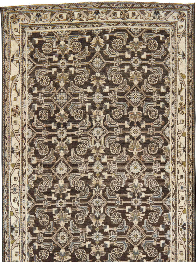Vintage Persian Malayer Runner (Pair: 1 of 2), No.24813 - Gsblank