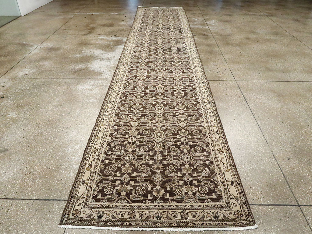 Vintage Persian Malayer Runner (Pair: 1 of 2), No.24813 - Gsblank
