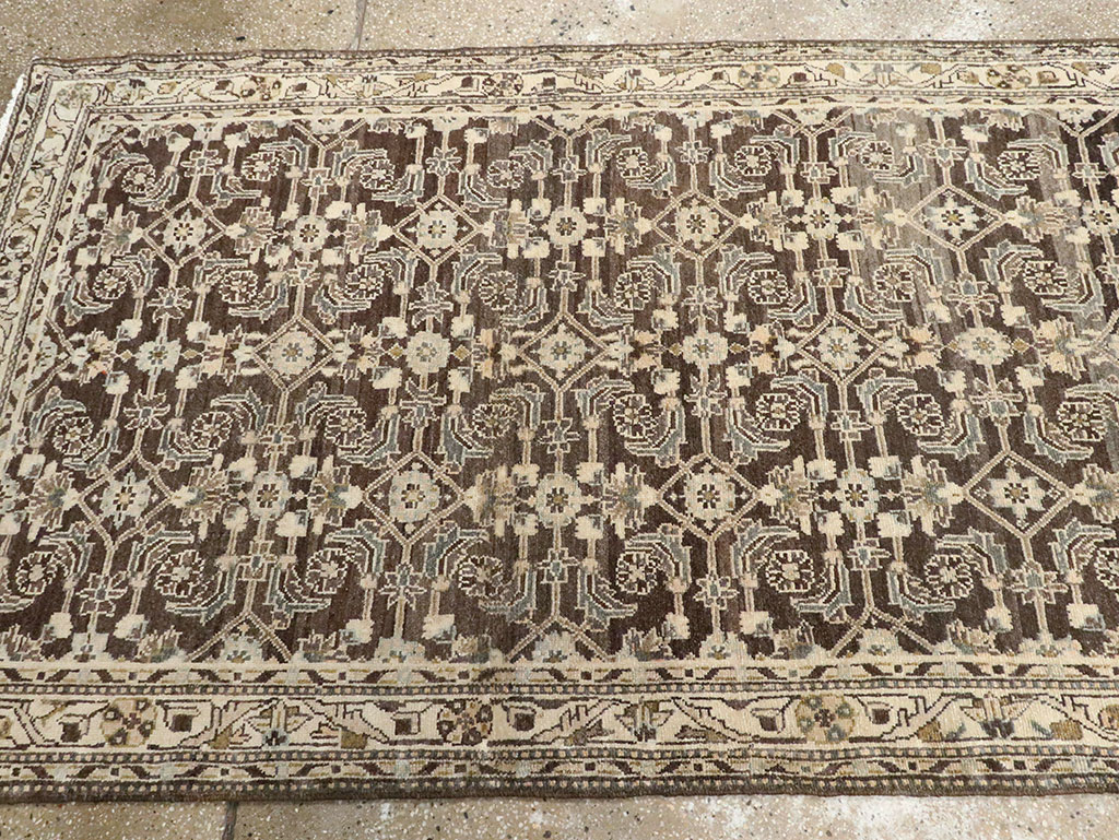 Vintage Persian Malayer Runner (Pair: 1 of 2), No.24813 - Gsblank