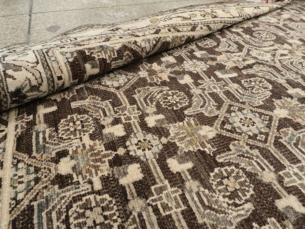 Vintage Persian Malayer Runner (Pair: 1 of 2), No.24813 - Gsblank