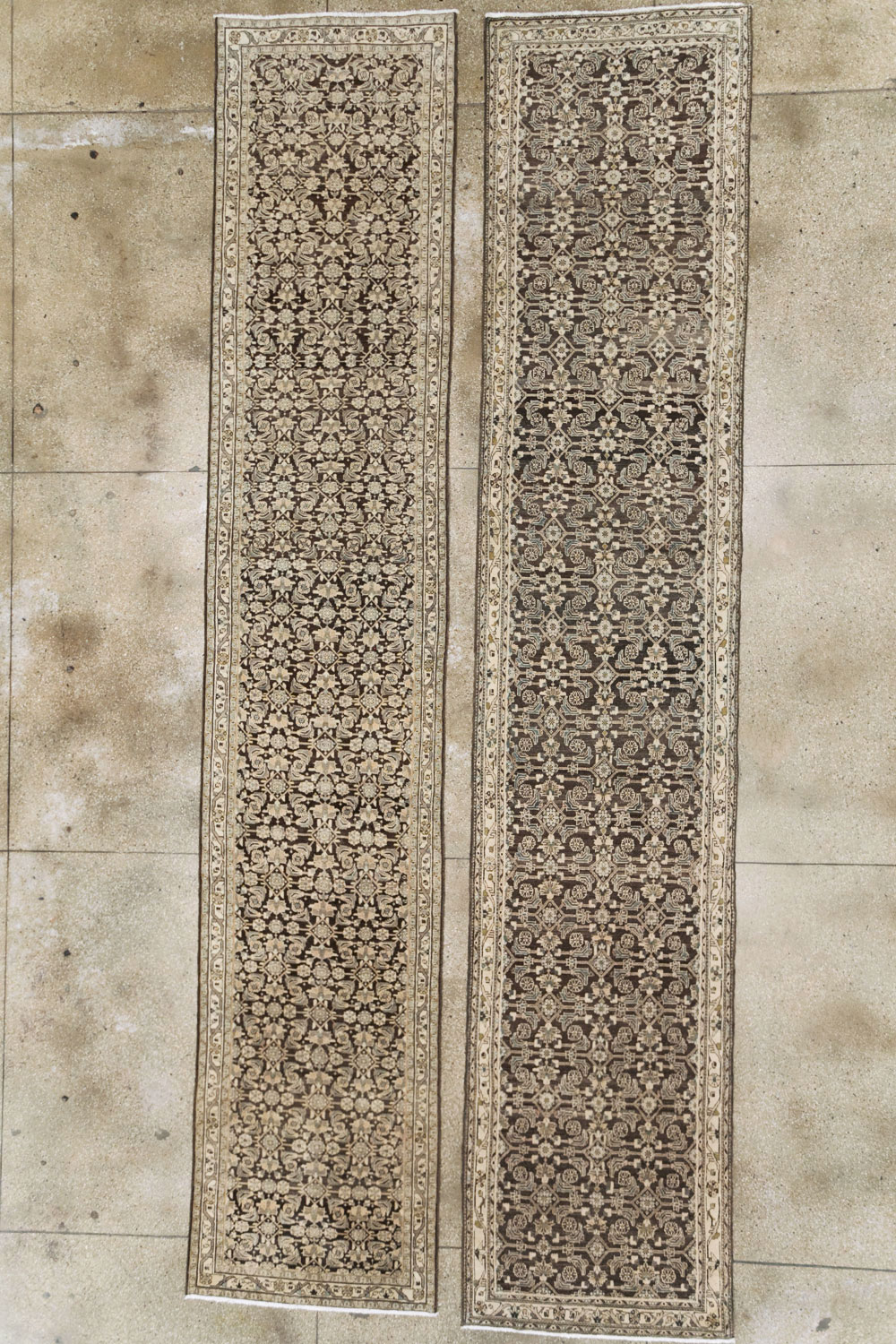 Vintage Persian Malayer Runner (Pair: 1 of 2), No.24813 - Gsblank