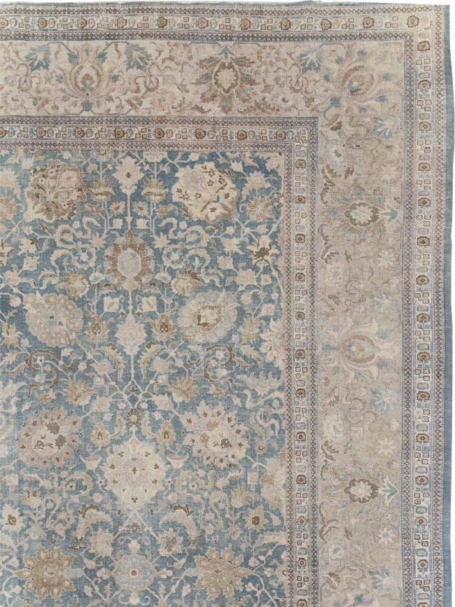 Antique Persian Tabriz Oversize Carpet, No.24817 - Gsblank