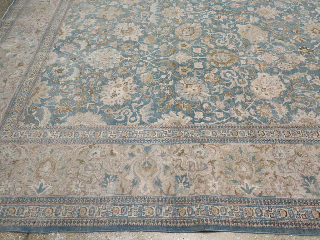 Antique Persian Tabriz Oversize Carpet, No.24817 - Gsblank