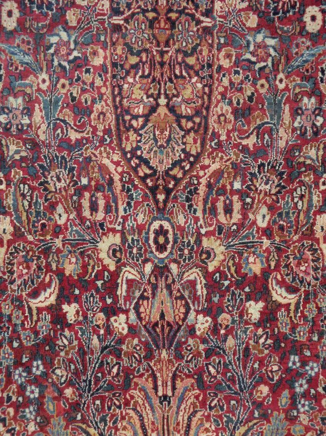 Antique Persian Mashad Carpet, No.24823 - Gsblank