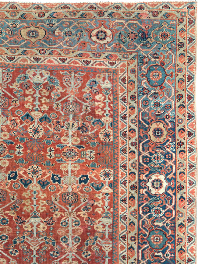 Antique Persian Mahal Carpet, No.24824 - Gsblank