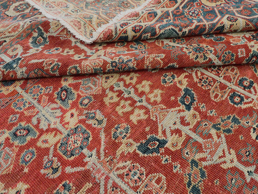 Antique Persian Mahal Carpet, No.24824 - Gsblank