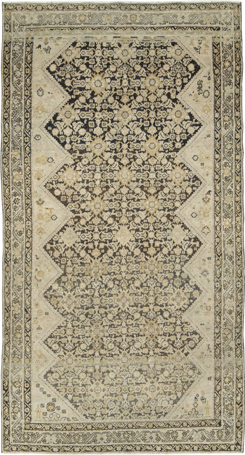Antique Persian Malayer Gallery Rug, No.24832 - Gsblank