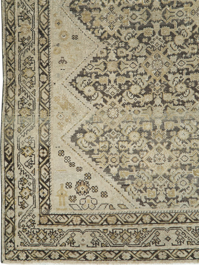 Antique Persian Malayer Gallery Rug, No.24832 - Gsblank