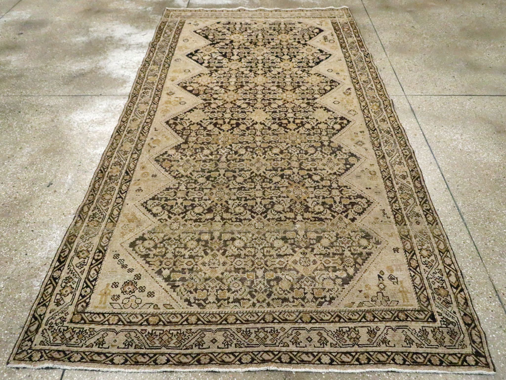 Antique Persian Malayer Gallery Rug, No.24832 - Gsblank