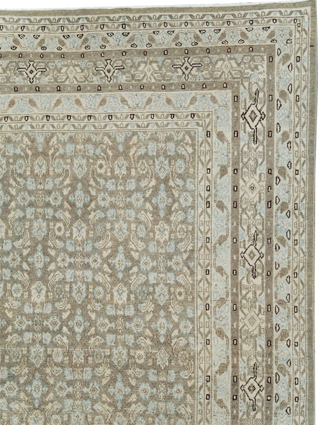 Antique Persian Malayer Carpet, No.24844 - Gsblank