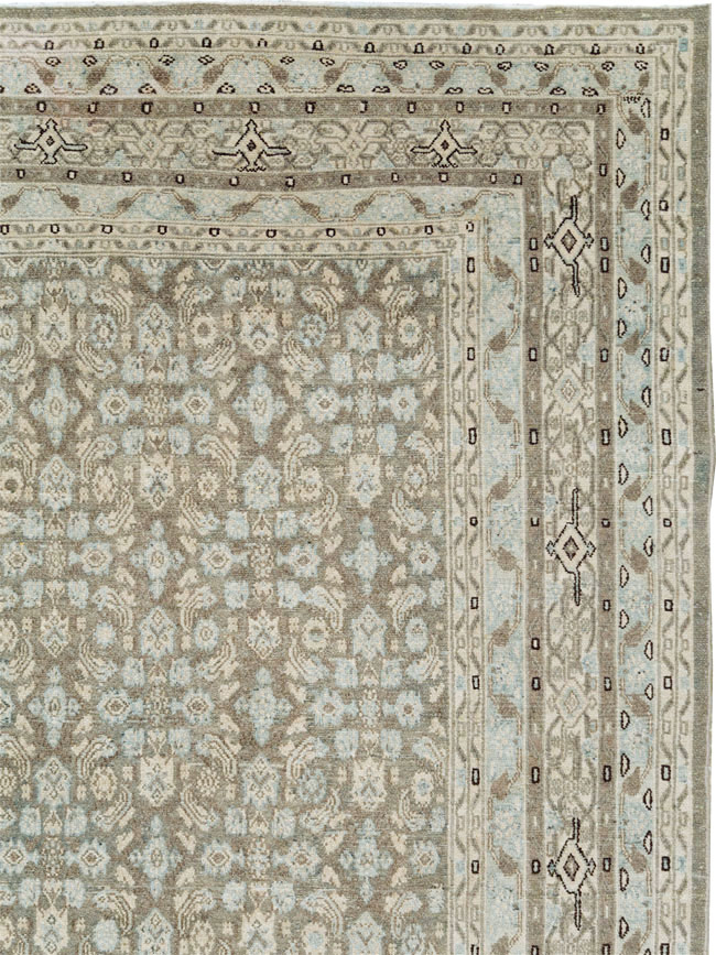 Antique Persian Malayer Carpet, No.24844 - Gsblank