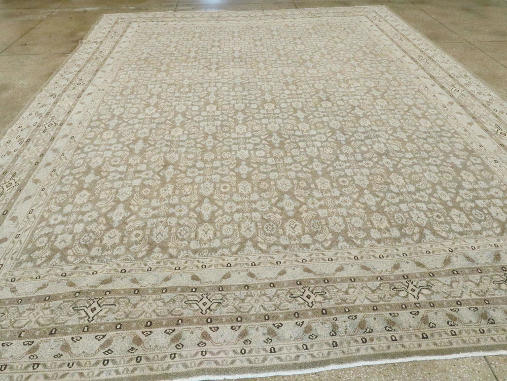 Antique Persian Malayer Carpet, No.24844 - Gsblank
