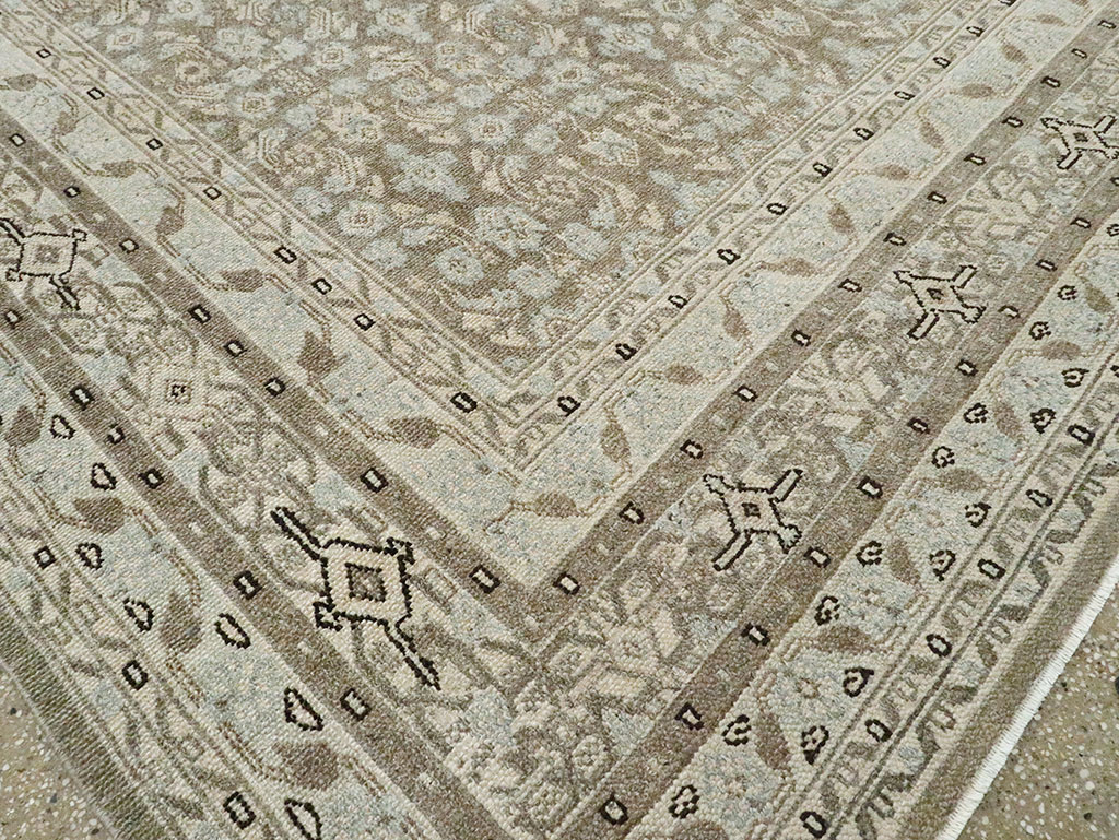 Antique Persian Malayer Carpet, No.24844 - Gsblank