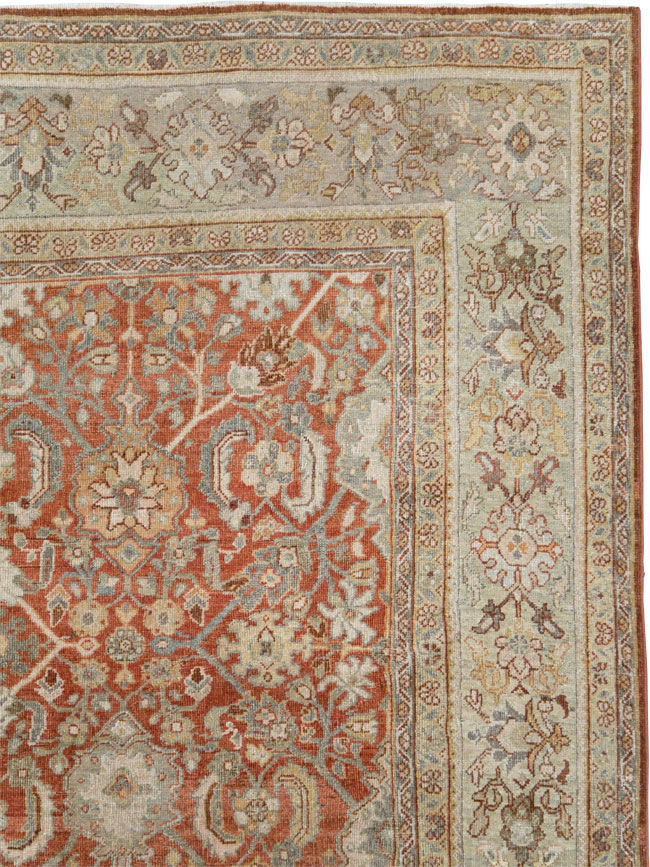 Antique Persian Mahal Room Size Carpet, No.24847 - Gsblank