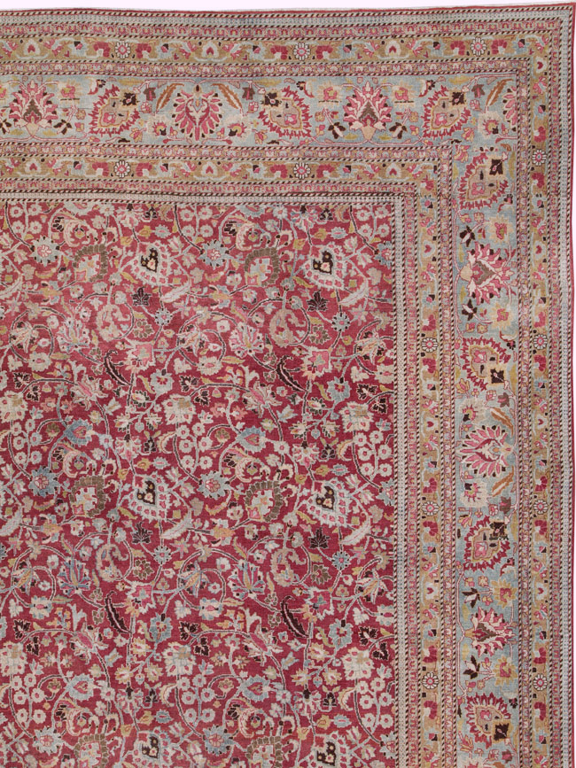 Antique Persian Mashad Carpet, No.24848 - Gsblank