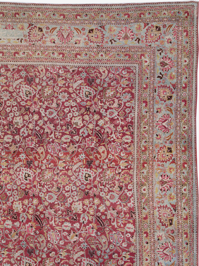 Antique Persian Mashad Carpet, No.24848 - Gsblank