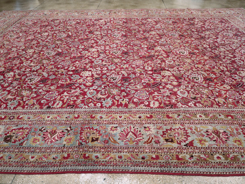 Antique Persian Mashad Carpet, No.24848 - Gsblank