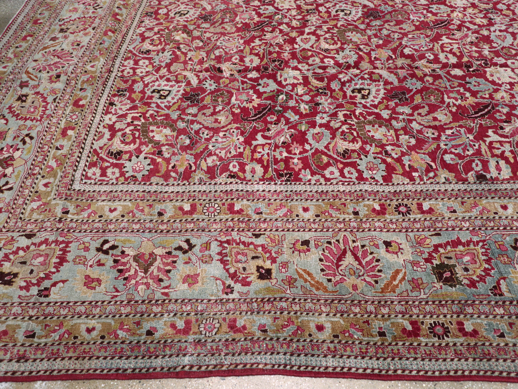 Antique Persian Mashad Carpet, No.24848 - Gsblank