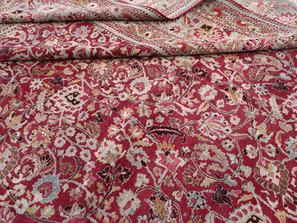 Antique Persian Mashad Carpet, No.24848 - Gsblank