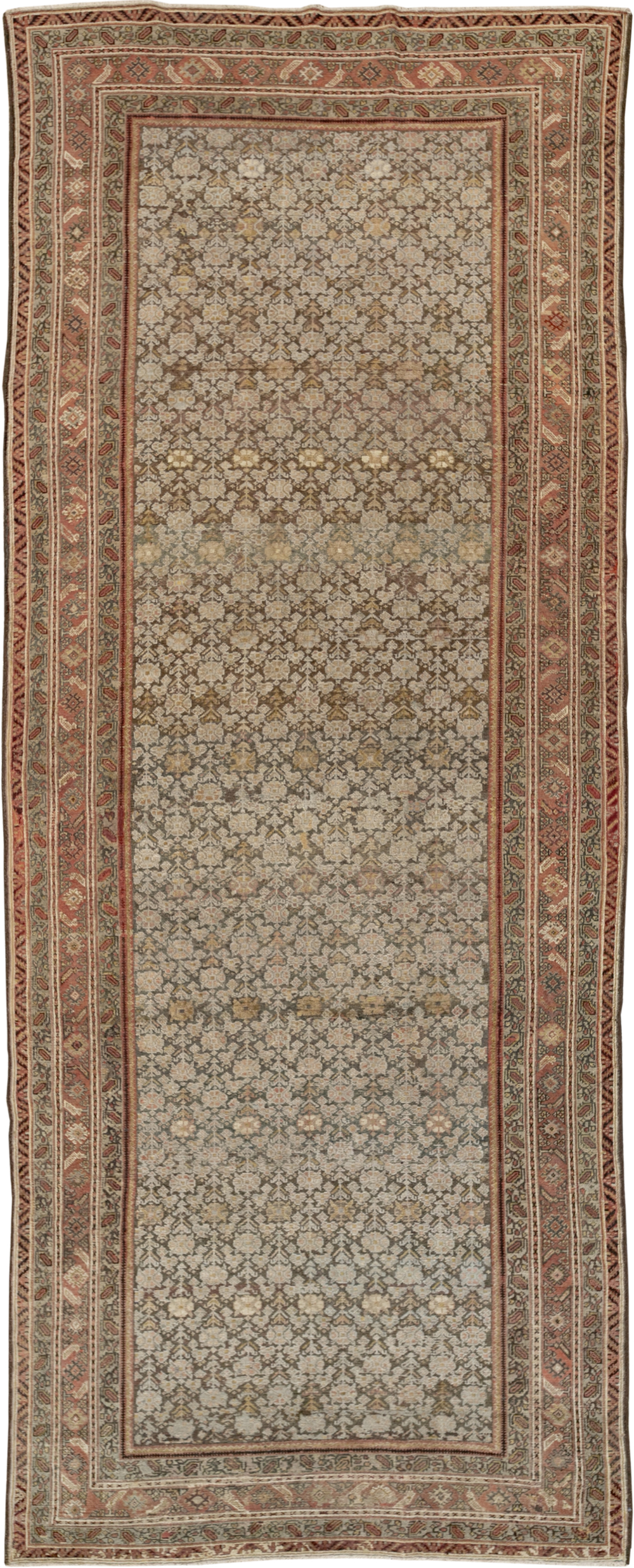 Antique Persian Malayer Gallery Carpet, No.24851 - Gsblank