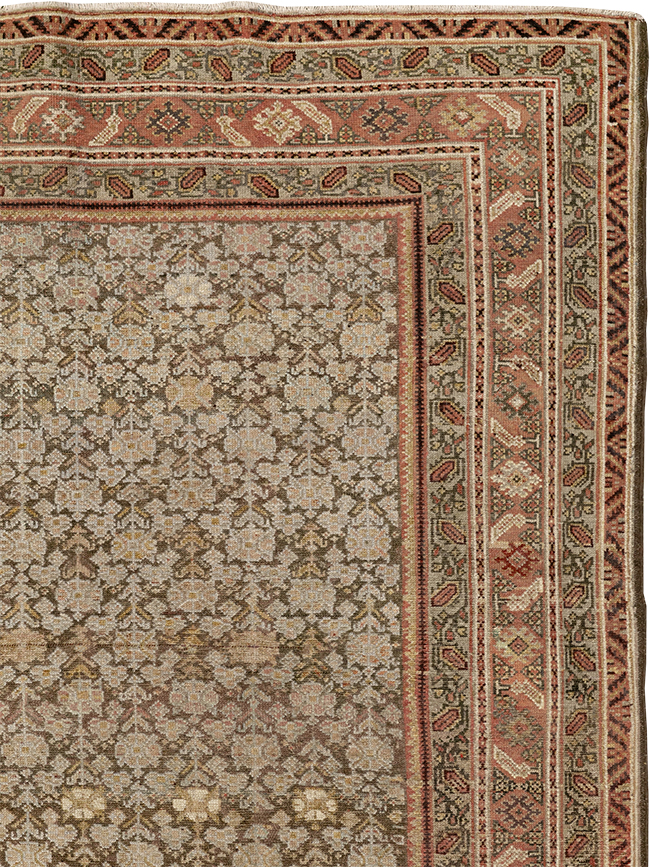 Antique Persian Malayer Gallery Carpet, No.24851 - Gsblank