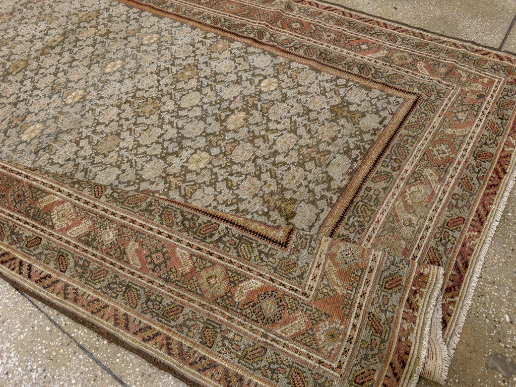 Antique Persian Malayer Gallery Carpet, No.24851 - Gsblank