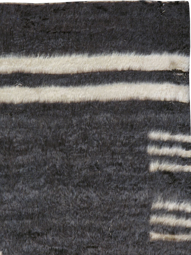 Vintage Turkish Mohair Rug, No.24866 - Gsblank