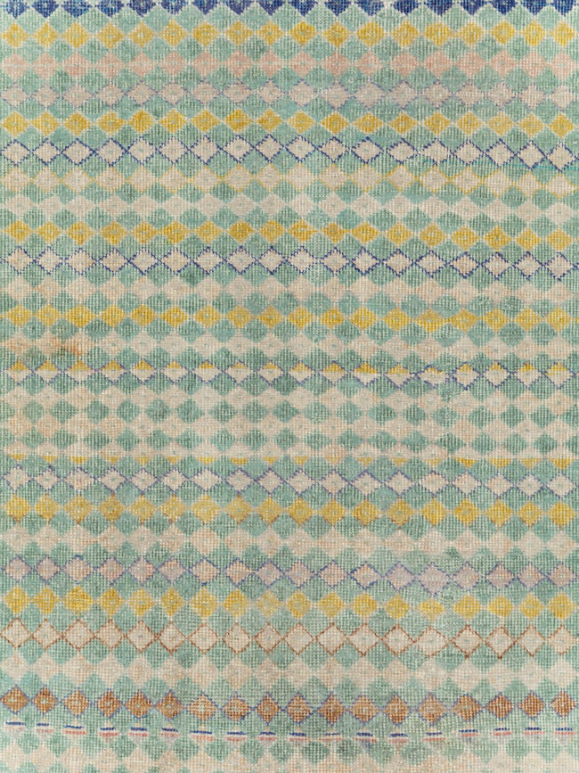 Vintage Turkish Anatolian Gallery Carpet, No.24867 - Gsblank