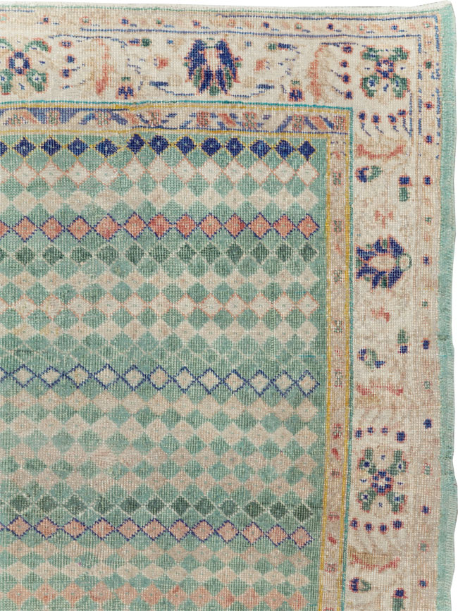 Vintage Turkish Anatolian Gallery Carpet, No.24867 - Gsblank