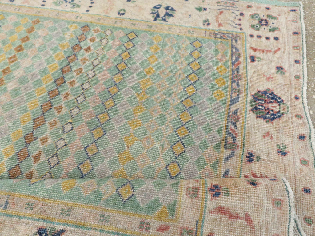 Vintage Turkish Anatolian Gallery Carpet, No.24867 - Gsblank