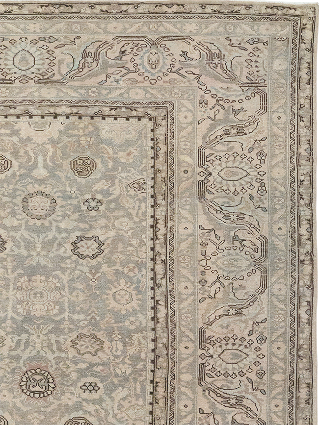 Vintage Persian Malayer Room Size Carpet, No.24871 - Gsblank