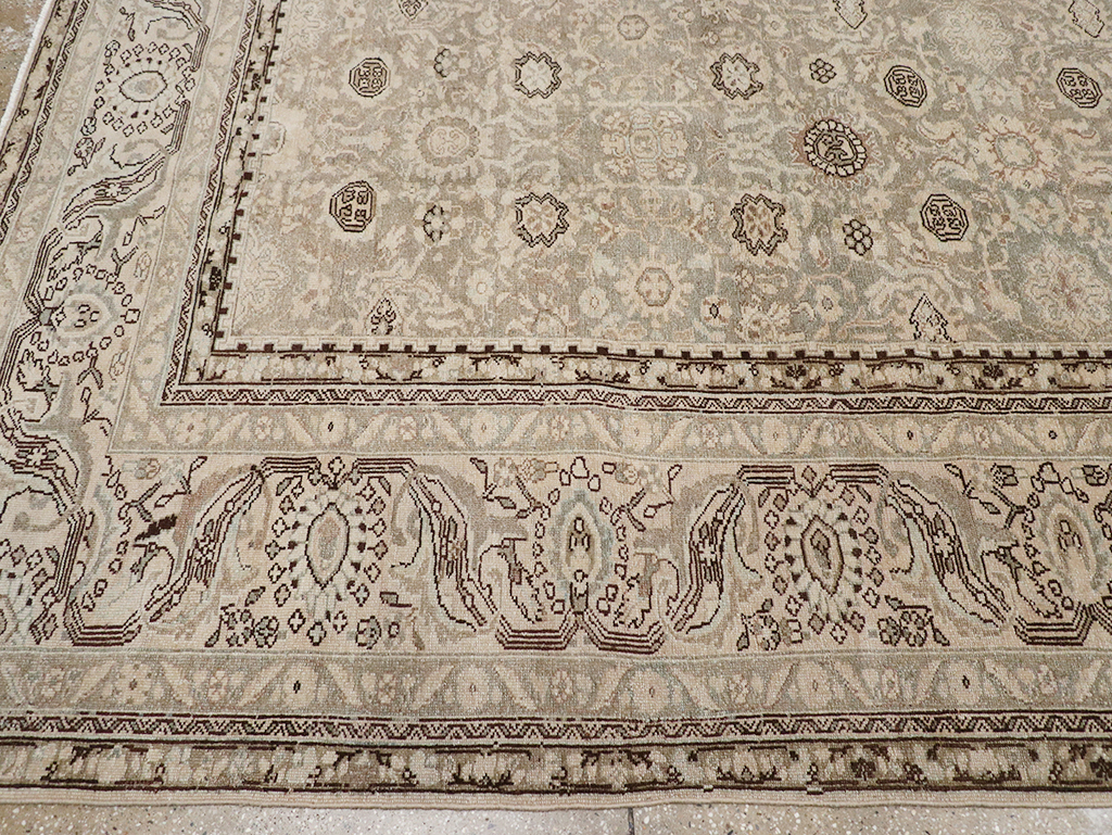 Vintage Persian Malayer Room Size Carpet, No.24871 - Gsblank