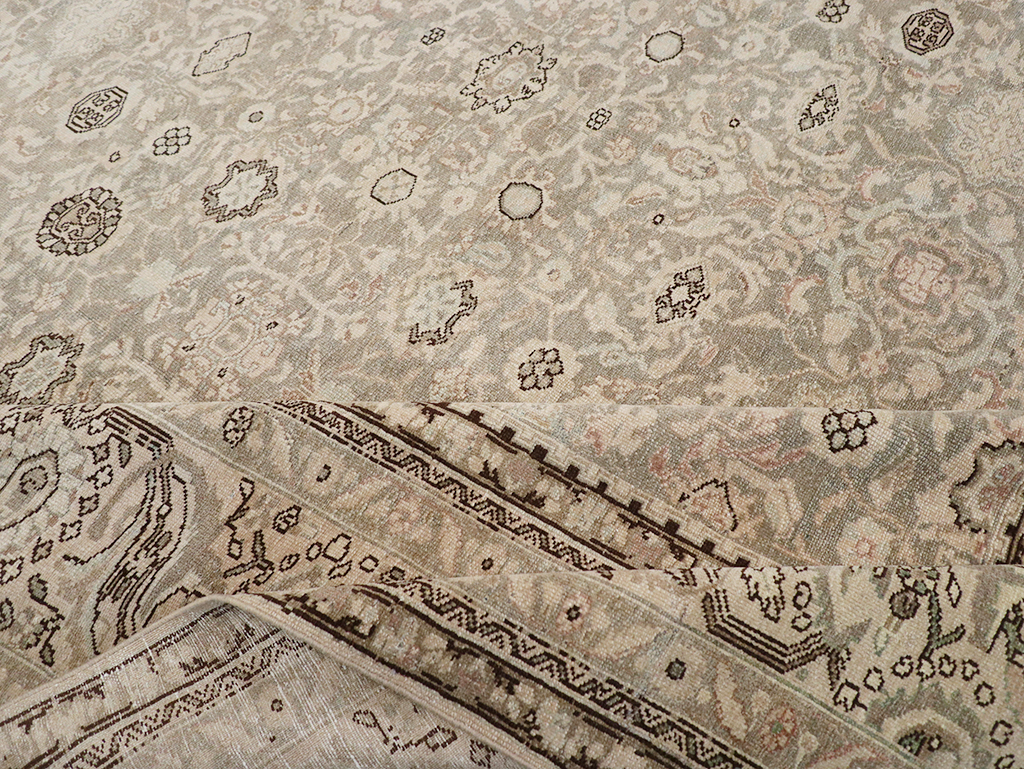 Vintage Persian Malayer Room Size Carpet, No.24871 - Gsblank