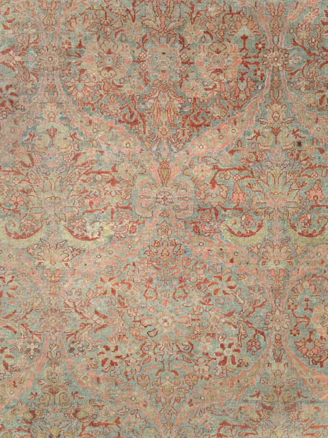 Antique Persian Mahal Large Carpet, No.24875 - Gsblank