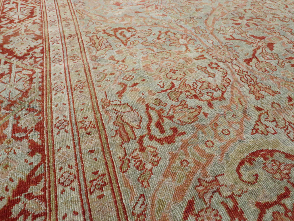 Antique Persian Mahal Large Carpet, No.24875 - Gsblank