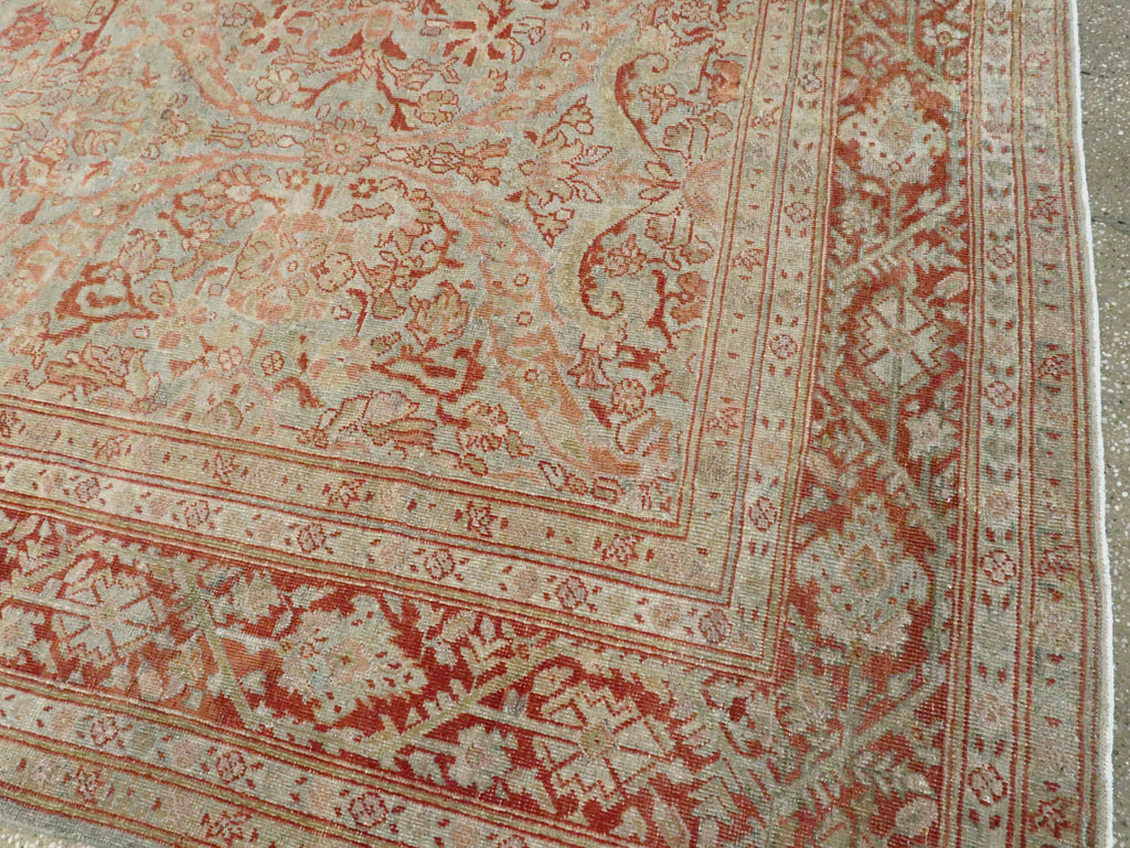 Antique Persian Mahal Large Carpet, No.24875 - Gsblank