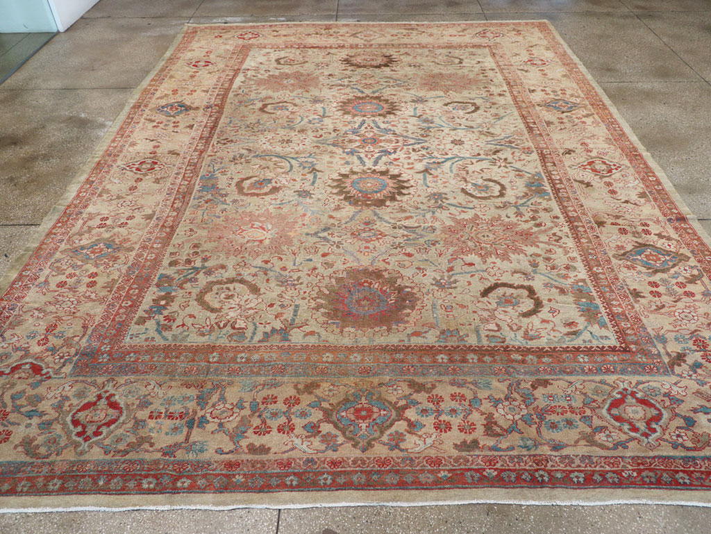 Antique Persian Sultanabad Carpet, No.24878 - Gsblank
