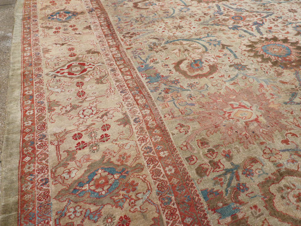 Antique Persian Sultanabad Carpet, No.24878 - Gsblank