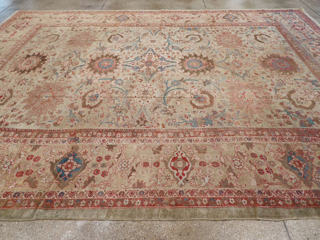 Antique Persian Sultanabad Carpet, No.24878 - Gsblank