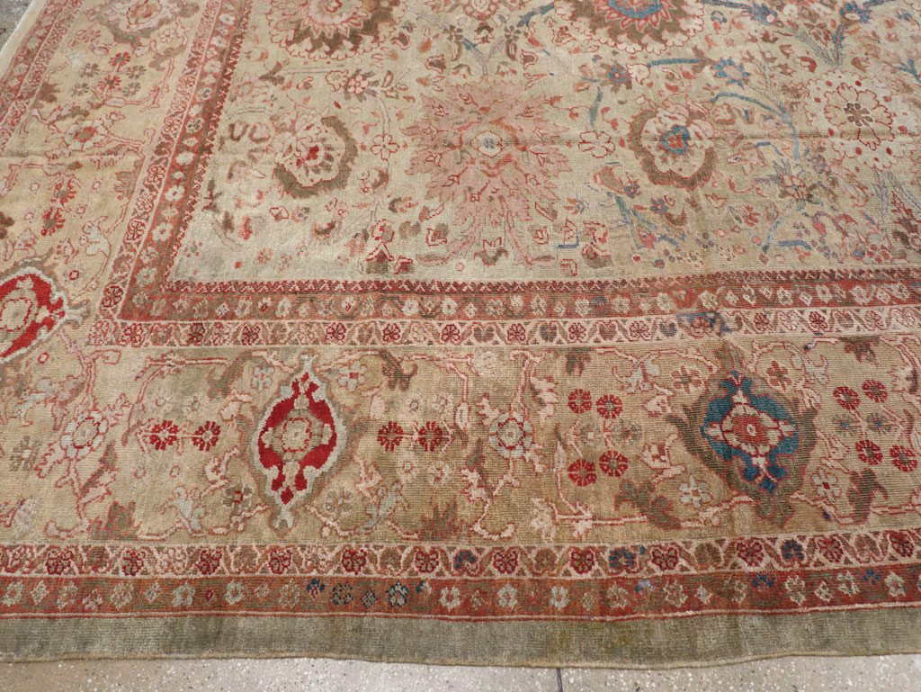 Antique Persian Sultanabad Carpet, No.24878 - Gsblank