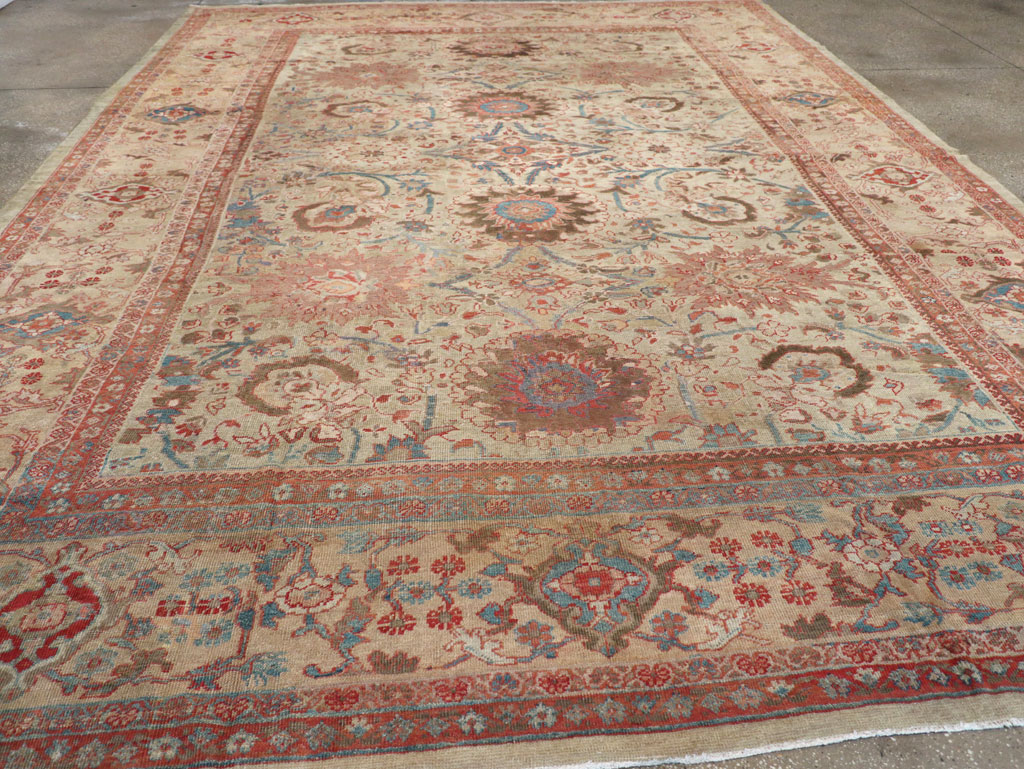 Antique Persian Sultanabad Carpet, No.24878 - Gsblank