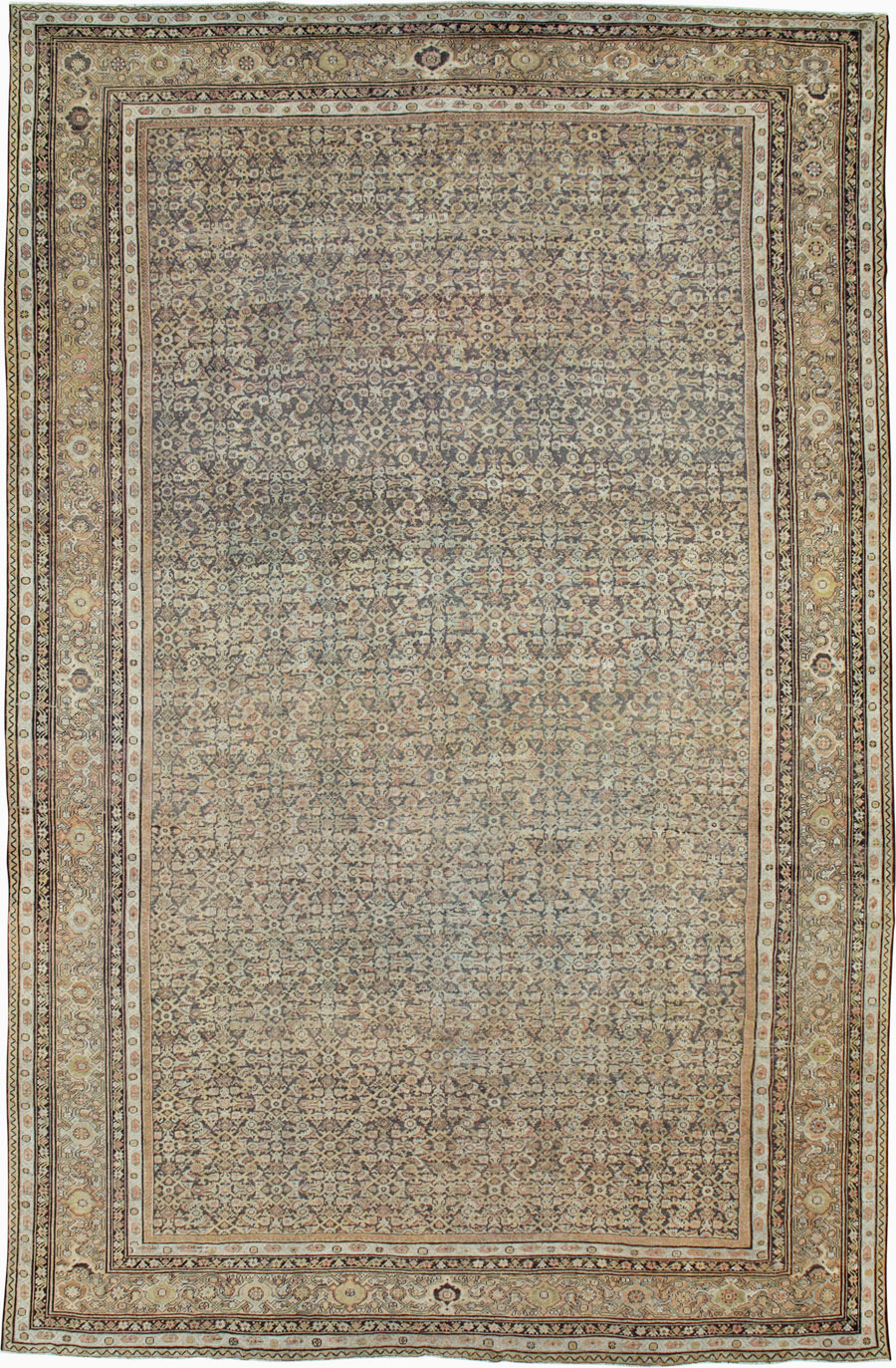 Antique Persian Mahal Carpet, No.24881 - Gsblank