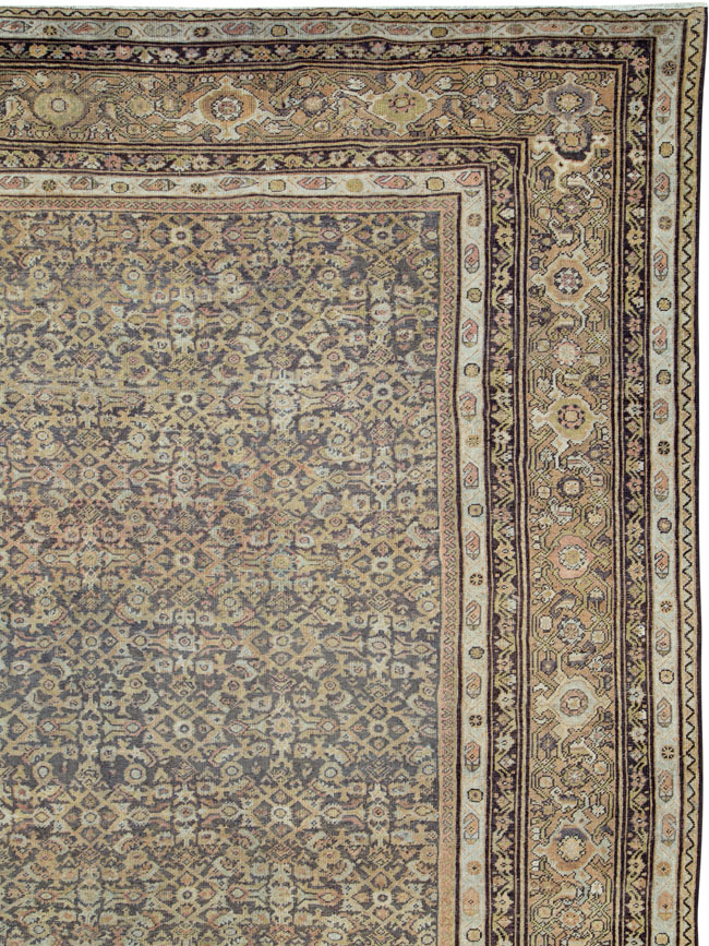Antique Persian Mahal Carpet, No.24881 - Gsblank