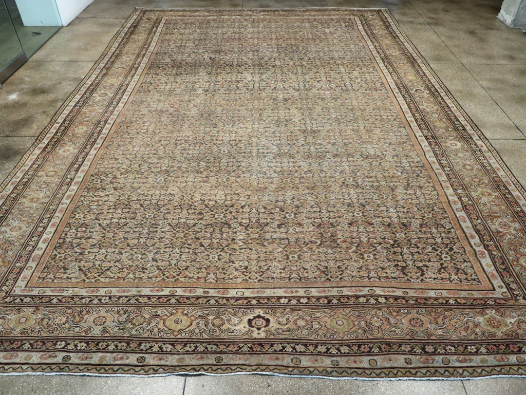 Antique Persian Mahal Carpet, No.24881 - Gsblank