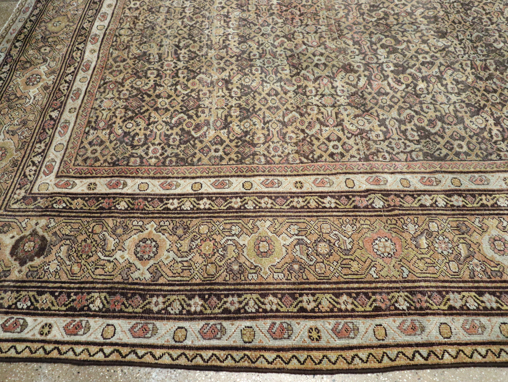 Antique Persian Mahal Carpet, No.24881 - Gsblank