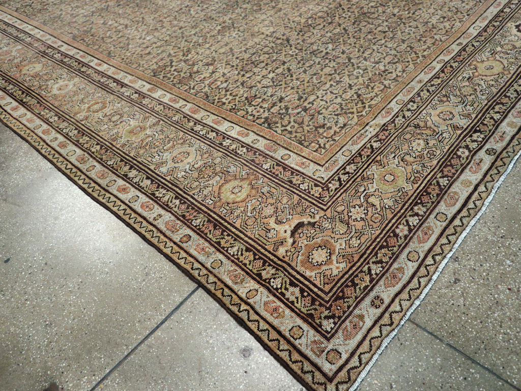 Antique Persian Mahal Carpet, No.24881 - Gsblank