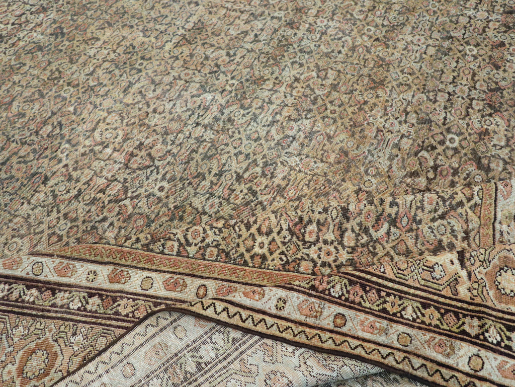 Antique Persian Mahal Carpet, No.24881 - Gsblank