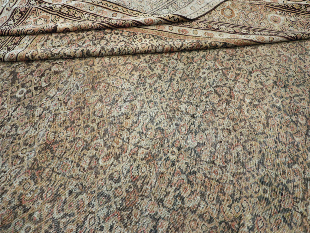 Antique Persian Mahal Carpet, No.24881 - Gsblank