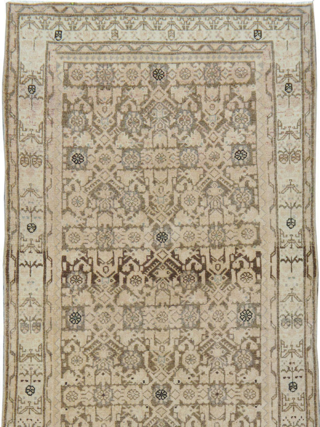 Vintage Persian Malayer Runner (Pair: 2 of 2), No.24885 - Gsblank