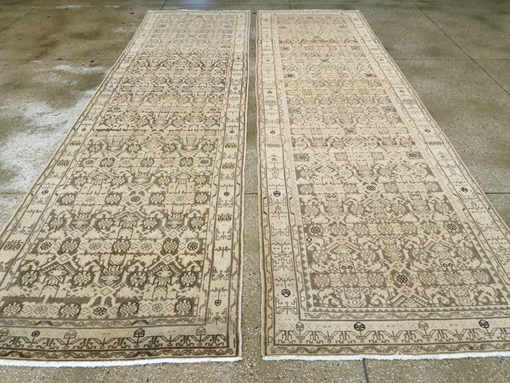 Vintage Persian Malayer Runner (Pair: 2 of 2), No.24885 - Gsblank